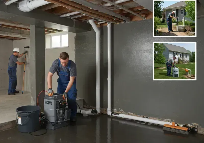 Basement Waterproofing and Flood Prevention process in Milbank, SD